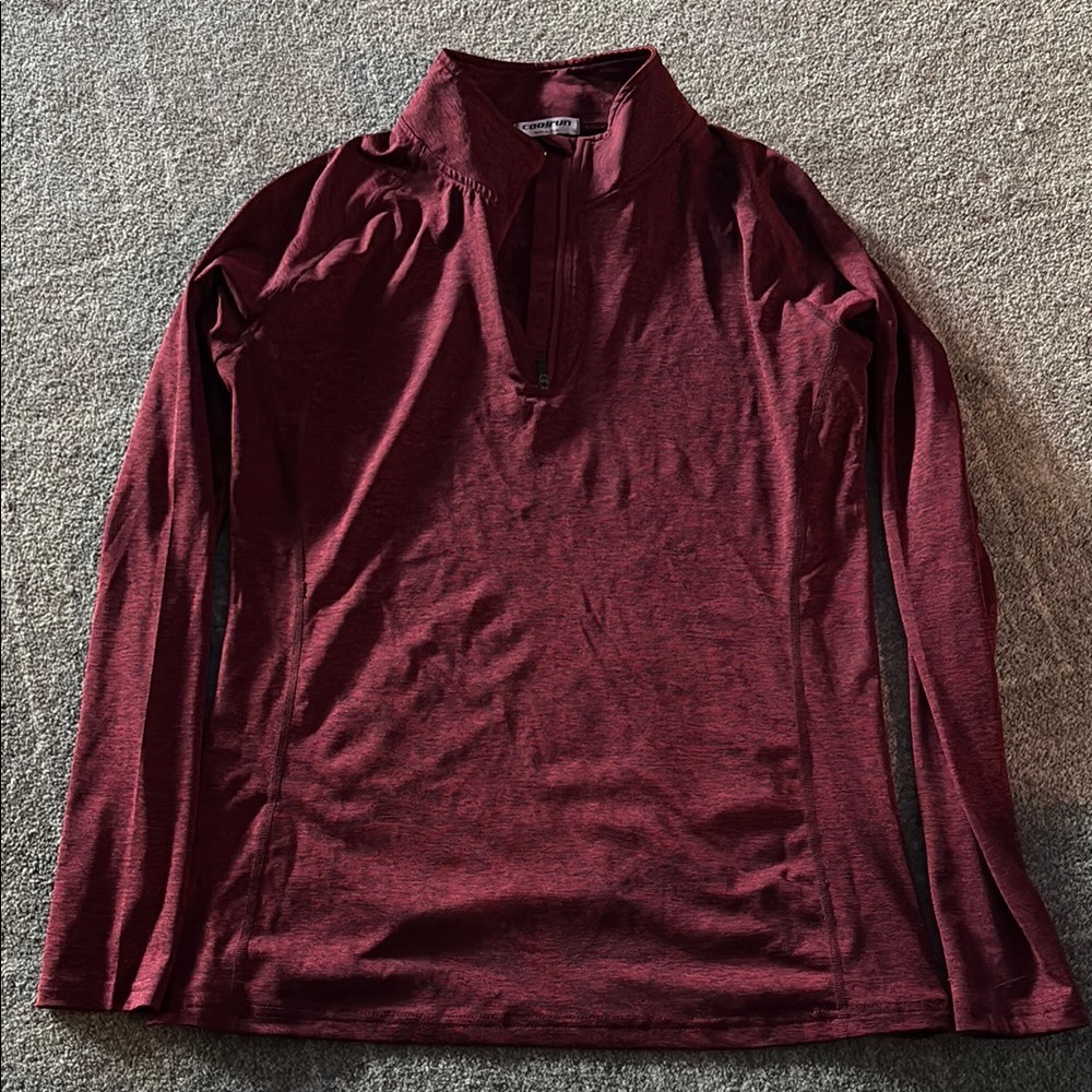 Maroon Long Sleeve Pullover